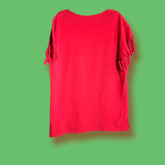 Customized Red Christmas T-shirt Sized M from Kerusso - Picture 2 of 3